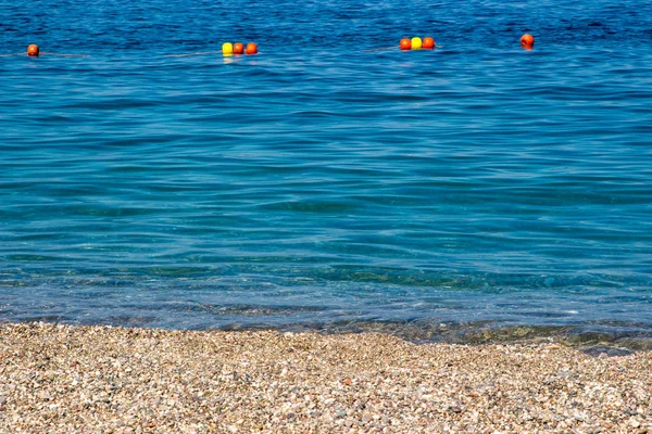 Rochers de sable et mer — Photo