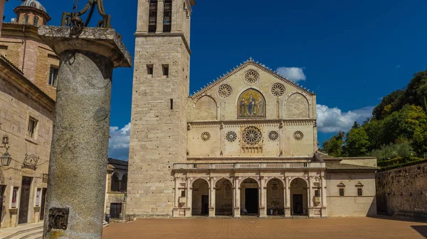 Katedralen i Spoleto (Italien) — Stockfoto