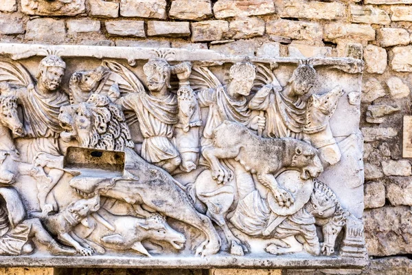 O baixo-relevo romano — Fotografia de Stock