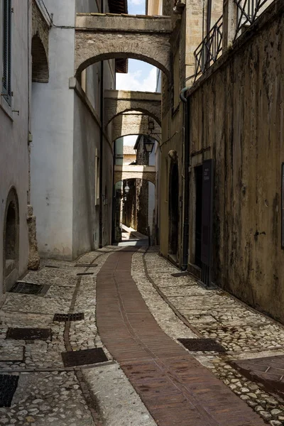 The alley of Spoleto — Stock Photo, Image
