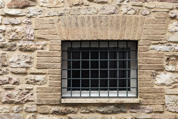 Medieval wall window Royalty Free Stock Images