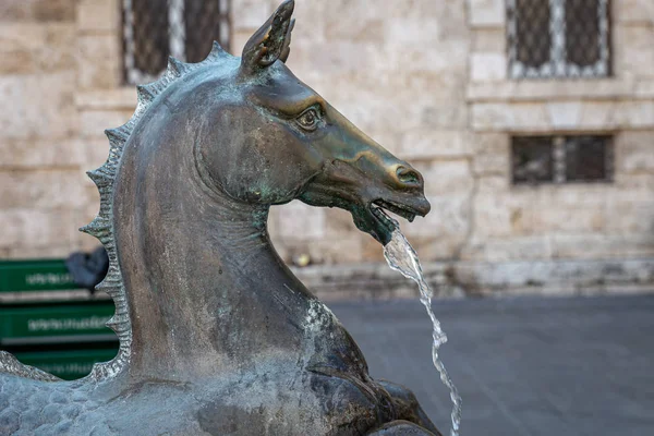 Fotos de la hermosa estatua medieval —  Fotos de Stock