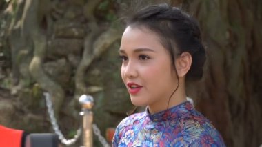 Güzel Vietnamca kız