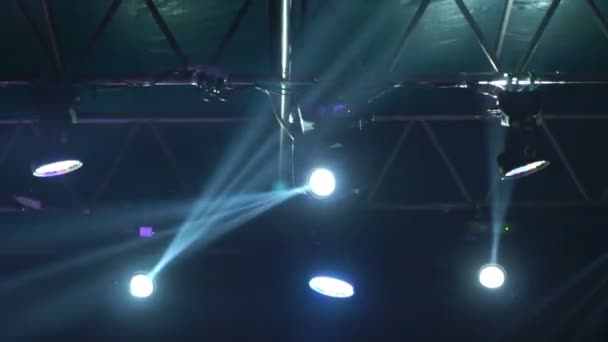 Concert lichtshow. — Stockvideo