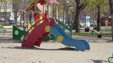Boş çocuk parkı