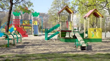 Boş çocuk parkı