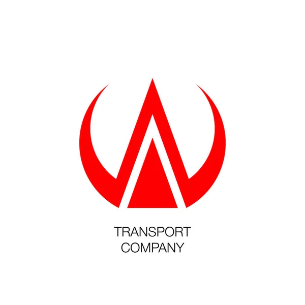 Transport företagets logotyp — Stock vektor