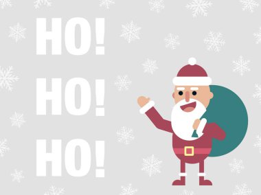 Düz Noel baba karakteri 