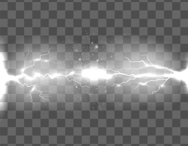 Gerçekçi Yıldırım Efekti İşareti