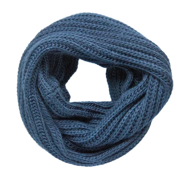   Atkı beyaz arkaplanda izole edildi. Üst görünüm