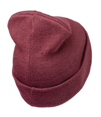  Beyaz arka plan .knitted şapka kırmızı şapka izole şapka .