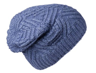   Beyaz arka plan .knitted şapka .hiç şapkasını izole şapka