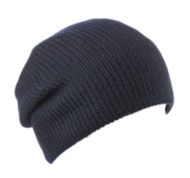   Beyaz arka plan .knitted şapka .hiç şapkasını izole şapka 