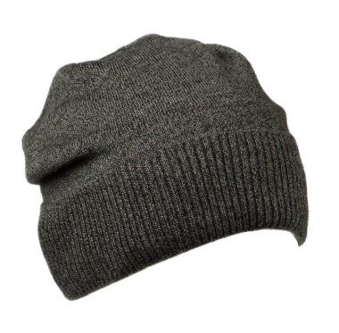   Beyaz arka plan .knitted şapka kollu şapkasını izole şapka