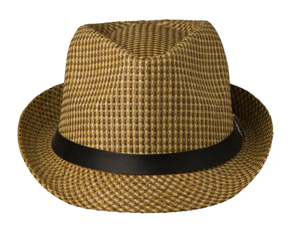 Čepice kšilt .hat izolované na bílém pozadí — Stock fotografie