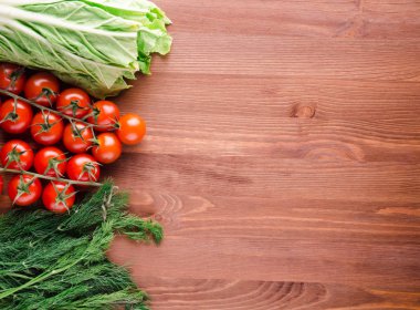 Taze sebze. Renkli sebze arka plan. Sağlıklı vegeta