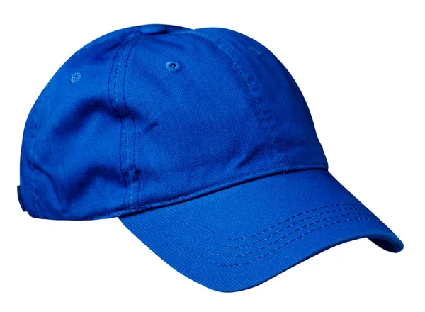 Beyaz arka plan üzerinde izole şapka. Bir visor.blue şapka şapka