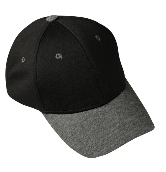 Pălărie izolată pe fundal alb. Pălărie cu vizor — Fotografie, imagine de stoc
