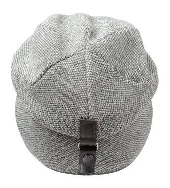  Beyaz arkaplanda izole edilmiş şapka  