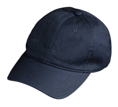 Beyaz arkaplanda izole edilmiş şapka 