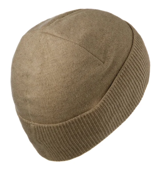 하얀 배경에 고립된 모자 — 스톡 사진