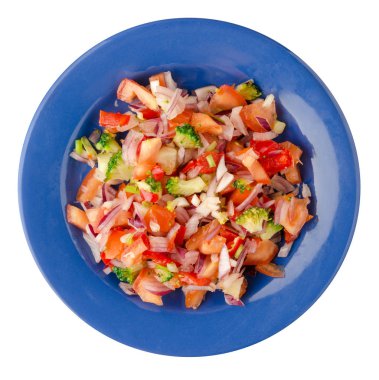 vegan gıda. sebze salatası