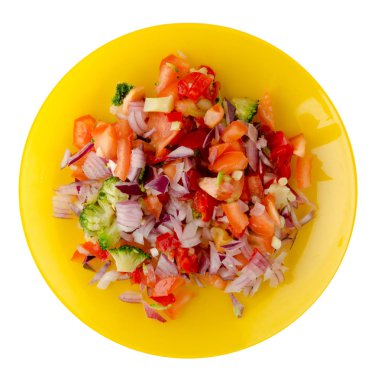 vegan gıda. sebze salatası