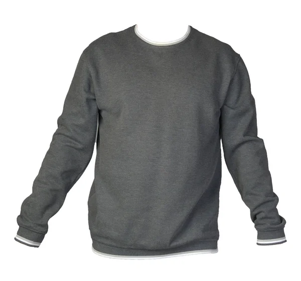 Camisola isolada em um fundo branco. sweatshirt vista frontal — Fotografia de Stock