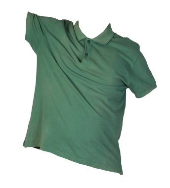  Kısa kollu tişört beyaz arka plan pamuk gömleğine izole edilmiş.