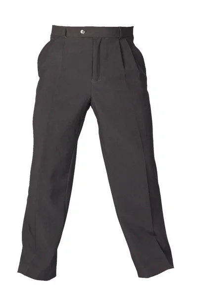 Calças isoladas em calças masculinas background.fashion branco — Fotografia de Stock