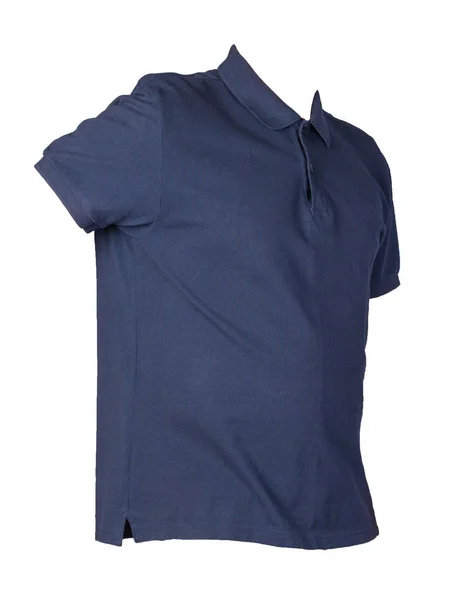 T-shirt manica corta isolata su fondo bianco camicia di cotone — Foto Stock