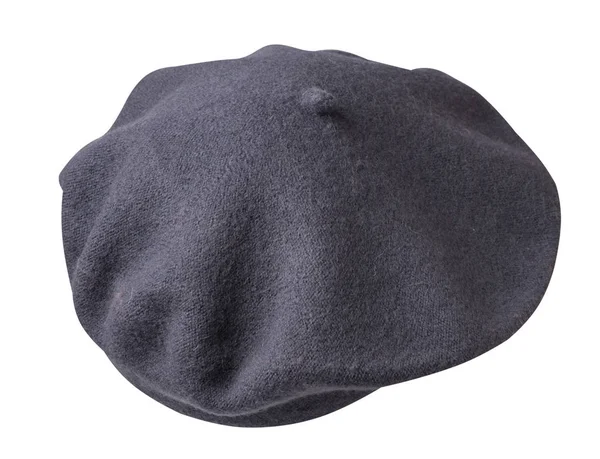 Beret isolated on white background. hat female beret — Stock Photo, Image