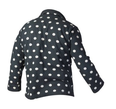 Kadın örgü süveter beyaz arka planda izole