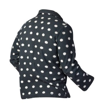 Kadın örgü süveter beyaz arka planda izole