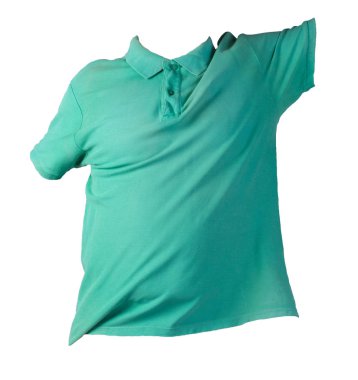  Kısa kollu tişört beyaz arka plan pamuk gömleğine izole edilmiş.