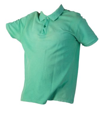  Kısa kollu tişört beyaz arka plan pamuk gömleğine izole edilmiş.