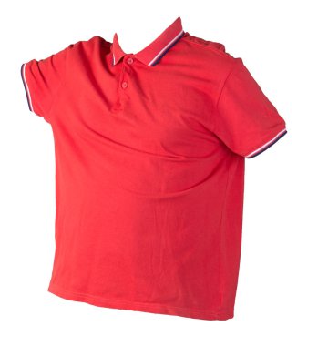  Kısa kollu tişört beyaz arka plan pamuk gömleğine izole edilmiş.