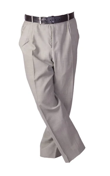 Pantalones aislados en blanco background.fashion pantalones de los hombres — Foto de Stock