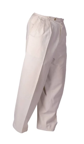 Pantalones aislados en blanco background.fashion pantalones de los hombres —  Fotos de Stock