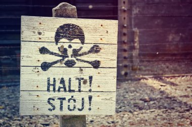 Konsantrasyon kampı Auschwitz-Birkenau Oswiecim, Polonya.