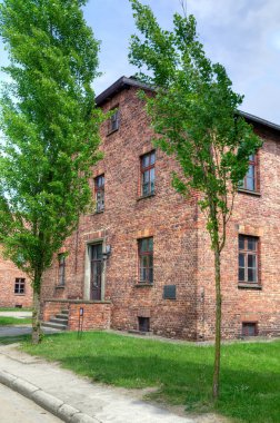 Konsantrasyon kampı Auschwitz-Birkenau Oswiecim, Polonya.