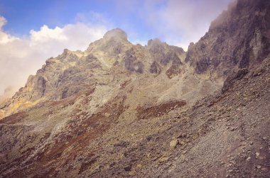 Yaz dağı manzarası. 