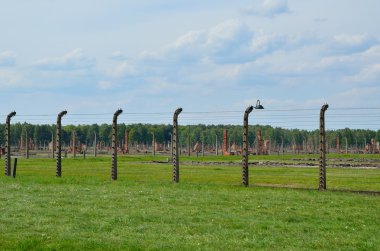 Konsantrasyon kampı Auschwitz-Birkenau II Brzezinka, Polonya.