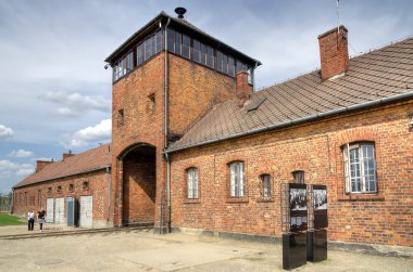 Konsantrasyon kampı Auschwitz-Birkenau II Brzezinka, Polonya.