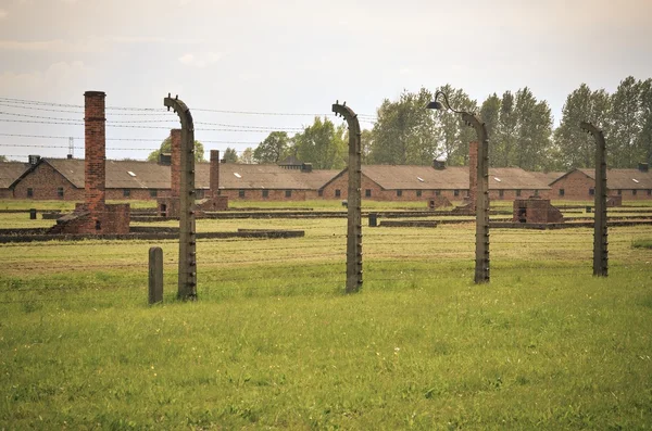 Στρατόπεδο συγκέντρωσης Άουσβιτς ΙΙ Μπίρκεναου Brzezinka η, Πολωνία. — Φωτογραφία Αρχείου