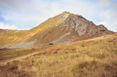 güzel dağ manzarası. 