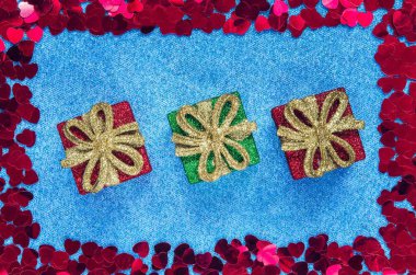 Sevgi ve Noel kavramı. 