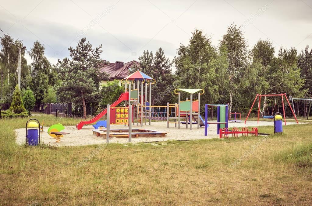 Playground for children. 