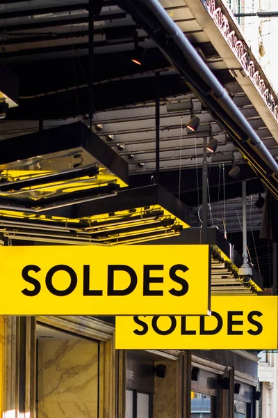 Sales in Paris Stock Picture