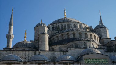 İstanbul 'daki ünlü Sultanahmet Mavi Camii.